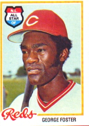 1978 Topps Baseball Cards      500     George Foster